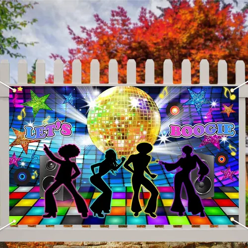 Telon De Fondo Avezano Disco De Los 70, 80 Y 90 Para Fiesta