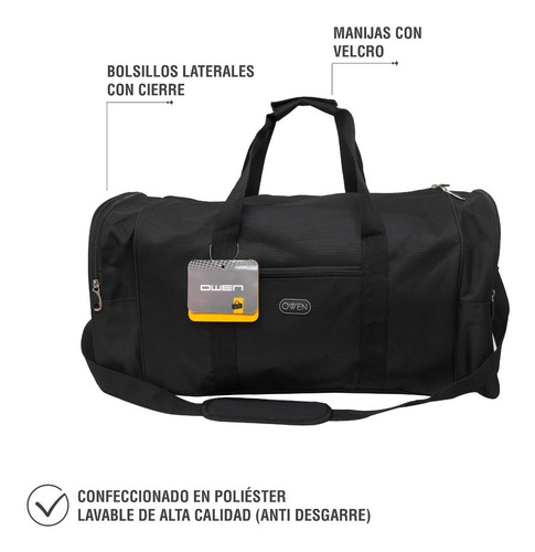 Imagen 2 de 7 de Bolso Viaje Grande Reforzado Urbano Deportivo Hombre Mujer