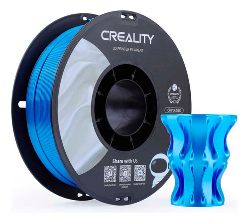 Filamento Creality Cr-silk Blue 1,75mm 3301120006