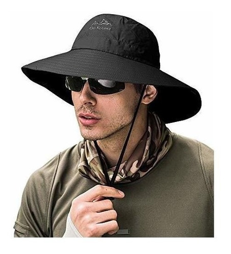 Sombrero Para Sol De Hombre Zooron Negro 