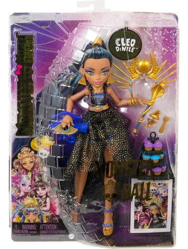 Muñeca de baile Cleo Monster High Hnf70 Monster - Mattel