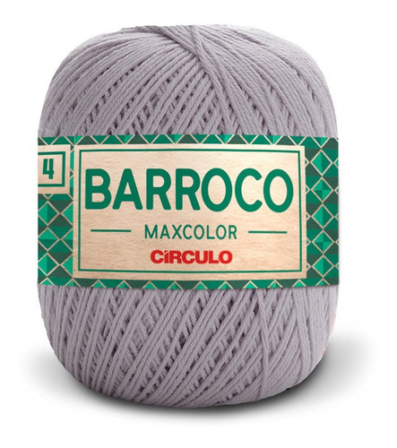 Barbante Barroco Maxcolor Círculo Nº4 200g Cor 8088 - Polar