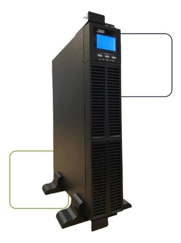 Nobreak Rack Jbr 3kva Senoidal Entrada 220v Saída 220v