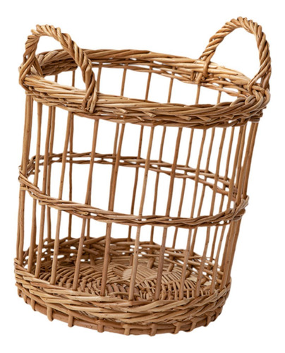 Woven Wicker Storage Basket Handmade Multiuso Para Grande