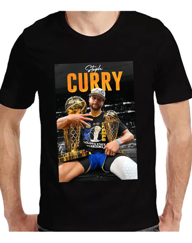 Remera Unisex Stephen Curry Campeón Copas Personalizada