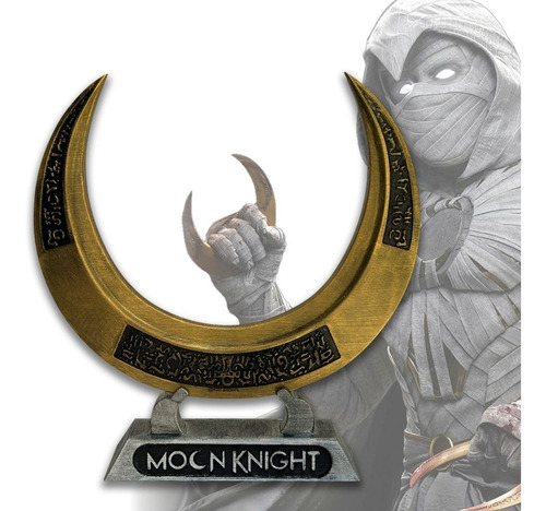 Moon Knight Crescent Dart Y Base - Marvel Impresion 3d Ktsr
