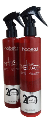 Kit 2 Liso Imediato 255ml Efeito Liso - Hobety