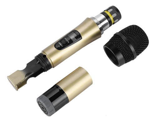 Micrófono De Mano Inalámbrico Vhf Universal Con Receptor
