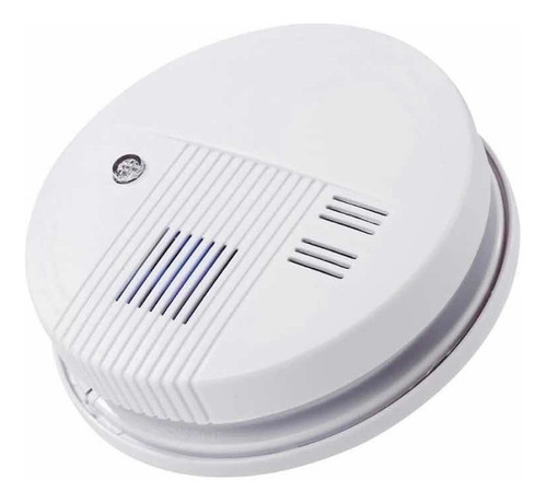 Sensor Detector De Humo Alarma + Batería 9v Conexión 110v