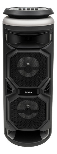 Parlante Torre Inalambrico Portatil 2x8 Karaoke Microfono