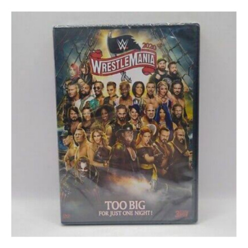Wwe Dvd Wrestlemania 36 2020 Ppv Español Latino (Usado)