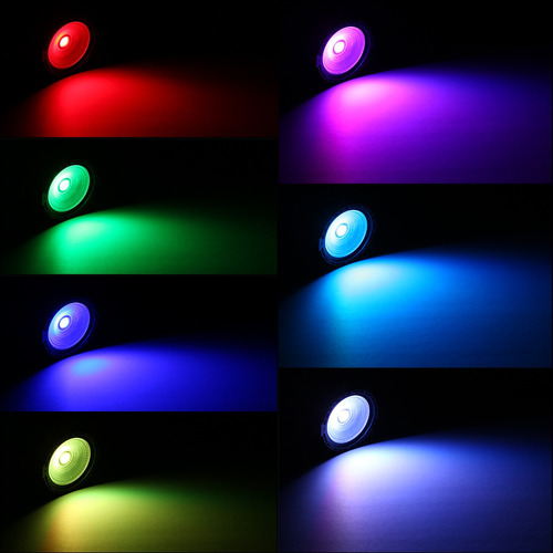 10w Rbg Uv Cob Led Par Luz De Control Remoto Inalámbrico Eta