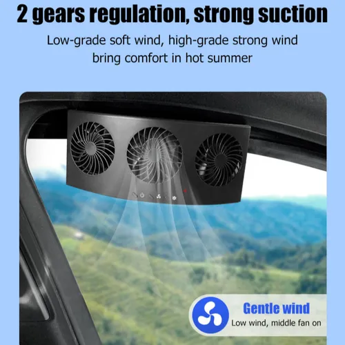 Ventilador Eléctrico Para Coche, Moderno Sistema De Escape C