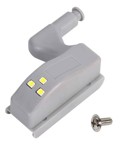 10 Unidades Luz Led Para Encaixe Dobradiça De Pressão 12v