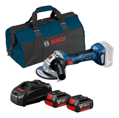 Esmerilhadeira Bateria Bosch C/bolsa 2 Baterias E Carregador