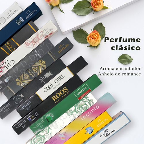 Lote 10 Perfume Bolsillo Loción Mayoreo Dama Caballero Surti