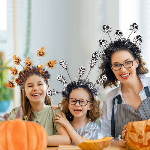 . 15 Nuevas Diademas De Halloween Con Diademas De Calabaza