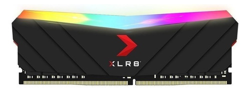 Memoria RAM XLR8 Gaming EPIC-X RGB gamer color negro 8GB 1 PNY MD8GD4320016XRGB