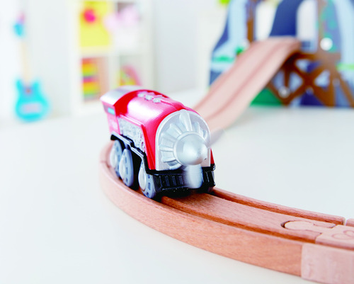 Motor De Vapor Con Hélice De Madera Para Niños Toy Train Hap