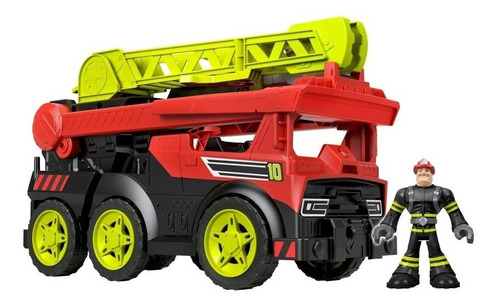 Gran Camion De Bomberos Transformable Heroes Al Rescate
