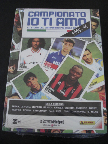 Dvd Campionato Io Ti Amo 1995/96 Campeonato Italiano Futebol