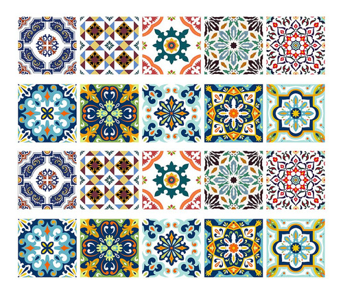 20 Unids Collage Mosaico Cocina Hogar De Pared Murales Diy