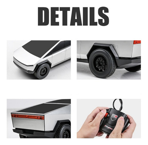 Tesla Cybertruck Cyberpunk Rc Vehicles Miniatura Coche 1/14
