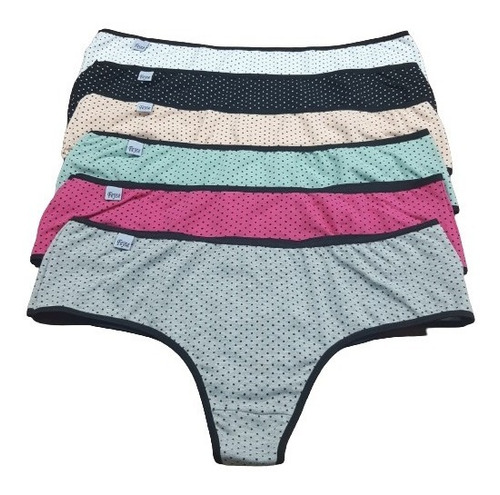 Bombachas Culotte Less Super Xxl Pack X 3  Surtido Colores