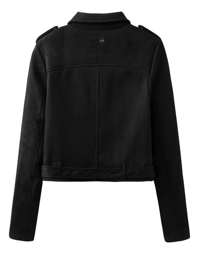 Campera Oreiro Biker Mujer Rockera Eco Cuero Moto Rocker