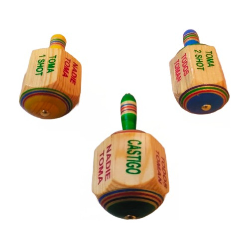 Juego De Pirinola Fiestero Castigo O Shot