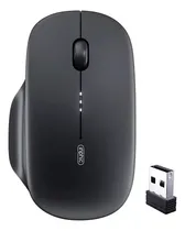 Comprar Inphic Ratón Inalámbrico, 500mah Recargable Y Silencioso, Delgado Usb 2.4g Ratón Inalámbrico Para Pc Portátil Con Nano Receptor Usb, 1600 Dpi Ratón De Viaje Color Negro