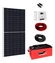 Comprar Kit Placa Painel Solar 555w Controlador 40a Mppt 240ah Cabos