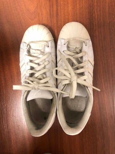 adidas Súperstar N 39 ( Us N7) Blancas Usadas