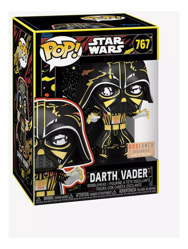 Funko Pop! Star Wars: Darth Vader Gitd #767 Boxlunch Exc