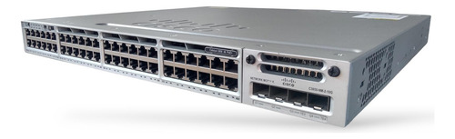 Switch Cisco C3850 48p Poe + 4p Sfp 10g 2 Fontes - Impecável