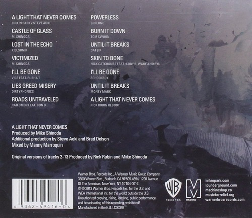 Linkin Park Recharged Cd