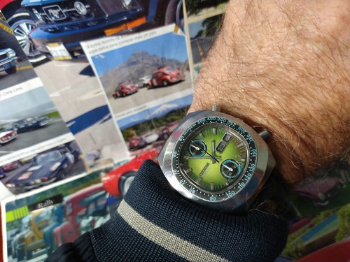 Citizen Monaco Antigo Cronogrfo Ref 67 9054 Cal 8110a (Usado)