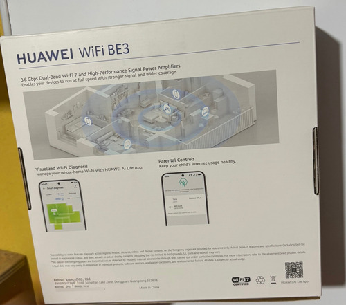 Huawei Wifi Be3, Router Wifi 7 Blanco