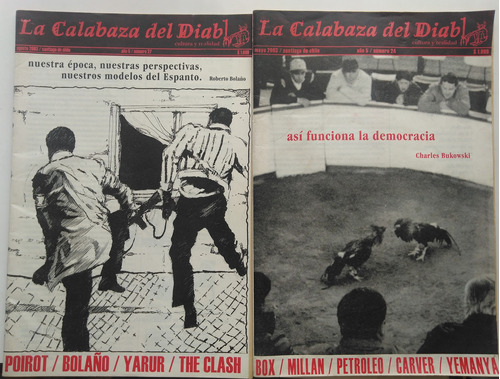 Revista La Calabaza Del Diablo. Marcelo Montecinos