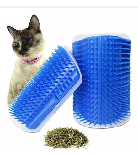 X2 Rascador Gato Yerba Gatera Rascado Para Gato Cepillo Gato