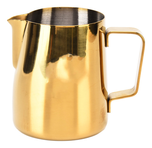 Jarro De Espuma De Leite 380ml Copo De Café Bright Gold