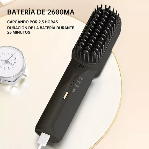 Mini Pente Alisador De Cabelo Com Íon Negativo