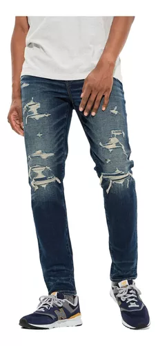Pantalón bomba niño jeans parches de sudor melange -  México