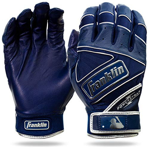 Franklin Sports Mlb Batting Gloves - Powerstrap Chrome Adult