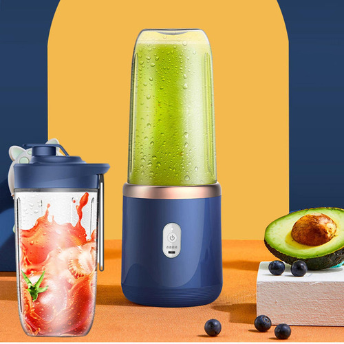 Licuadora Portátil, Mezcladora De Frutas Usb Con Botella De