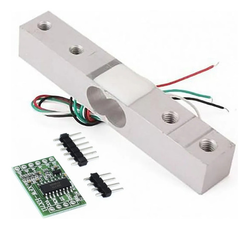 2 Kits Sensor De Peso Celda De Carga 20kg Con Hx711 Bascula