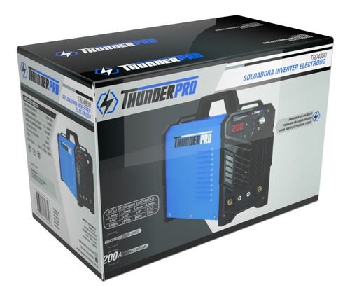Soldadora Inverter Thunder Mma 200 Amperes Digital
