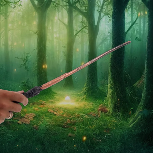 Varinha De Bruxo Rústica Para Fantasias E Cosplays