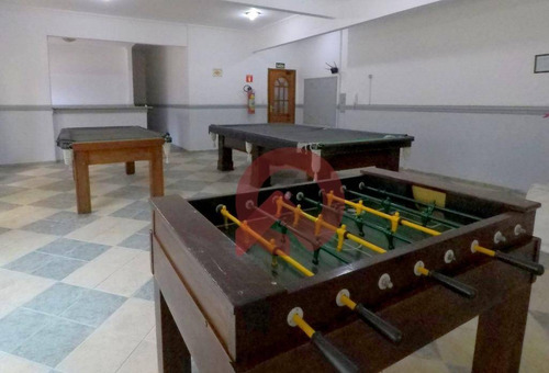 Apartamento Com 1 Dormitório À Venda, 55 M² Por R$ 245.000,00 - Tupi - Praia Grande/sp - Ap3351