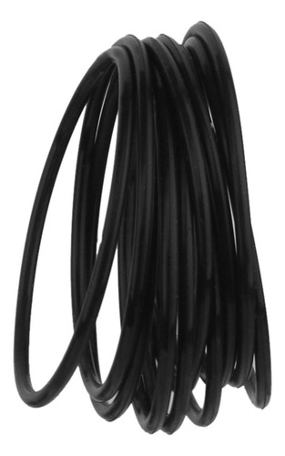 2x Moda 10pcs Silicona Goma Elástica Brazaletes Lazos Para